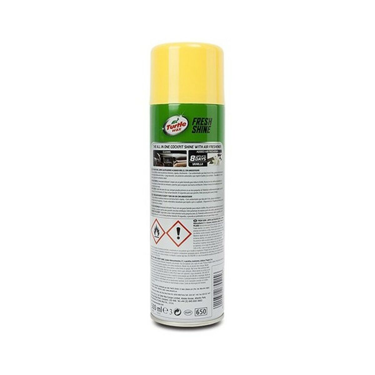 Dashboardrenser Turtle Wax TW51986 Fresh Shine   Vanilje 500 ml